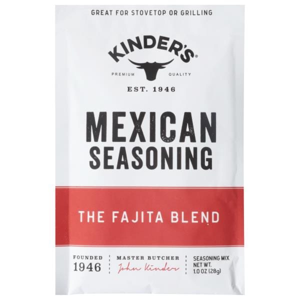 Kinder's Seasoning Mix, The Fajita Blend, Mexican Publix Super Markets