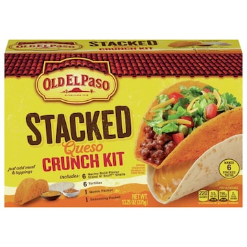 Old El Paso Stacked Queso Crunch Kit