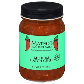 Mateo's Medium Hatch Chile Gourmet Salsa