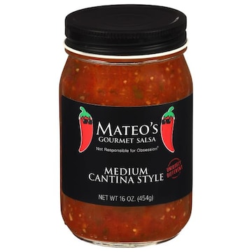 Mateo's Cantina Style Medium Gourmet Salsa