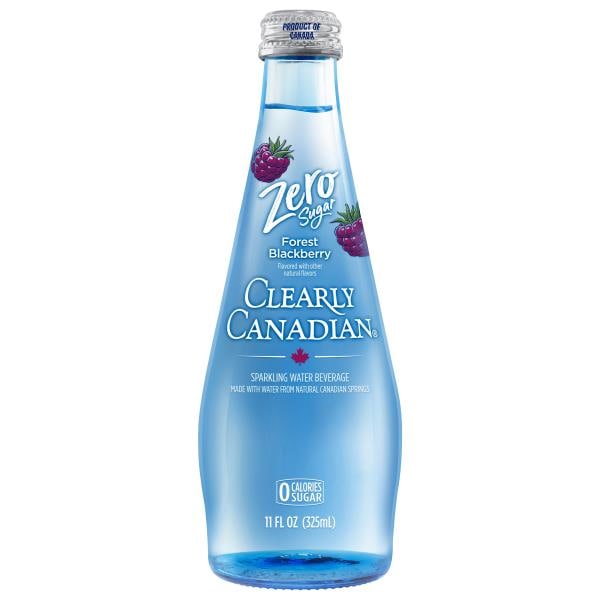 Clearly Canadian Sparkling Water Beverage, Zero Sugar, Forest