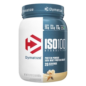 Dymatize ISO100 Hydrolyzed Protein Powder, Gourmet Vanilla