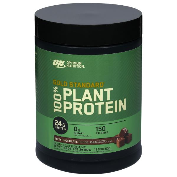Optimum Nutrition Gold Standard Protein Powder Drink Mix, 100 Plant
