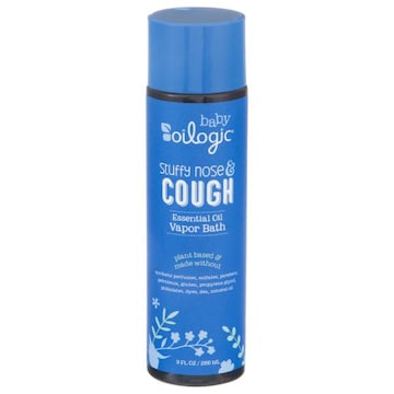 Oilogic Vapor Bath, Essential Oil, Stuffy Nose & Cough, Baby