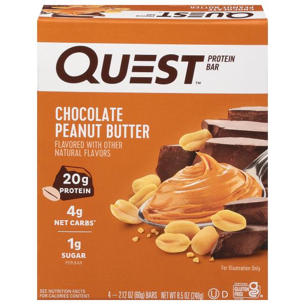 Quest PROTEIN BAR, CHOCOLATE PEANUT BUTTER Publix Super Markets