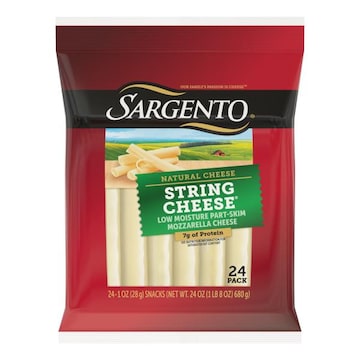 Sargento Sargento® Low Moisture Part-Skim Mozzarella Natural Cheese String Cheese Snacks, 24-Count