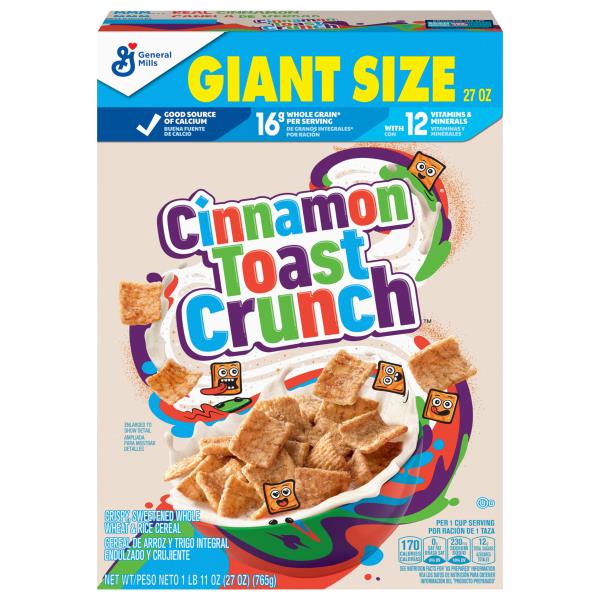 Cinnamon Toast Crunch Cereal, Giant Size Publix Super Markets