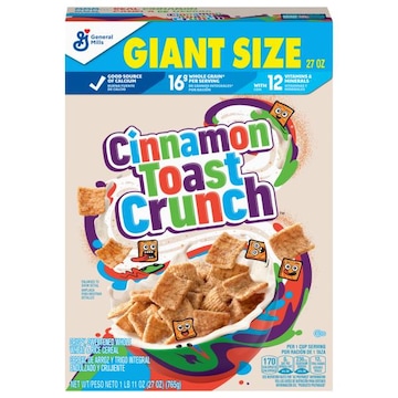 Cinnamon Toast Crunch Cereal Giant Size