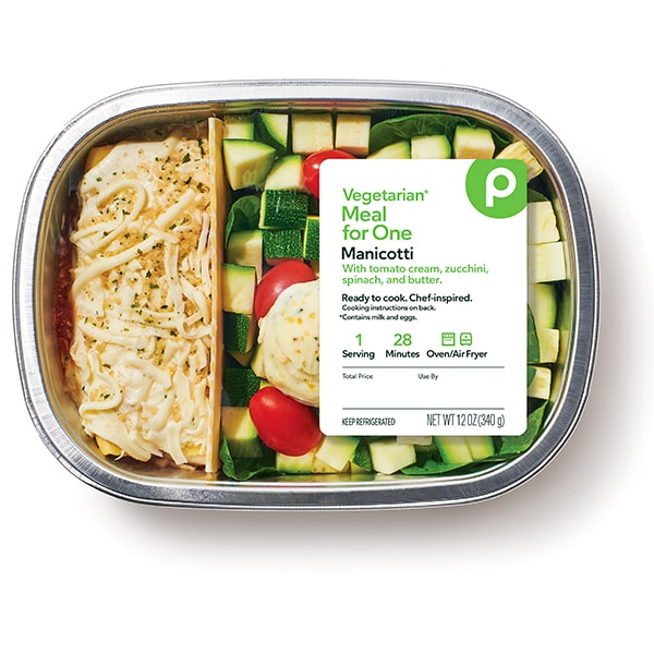 Aprons Manicotti and Tomato Cream with Zucchini, & Roasted Garlic Parmesan Butter Publix Super