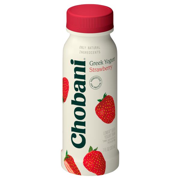 Chobani Yogurt Drink, Greek, Lowfat, Strawberry Publix Super Markets