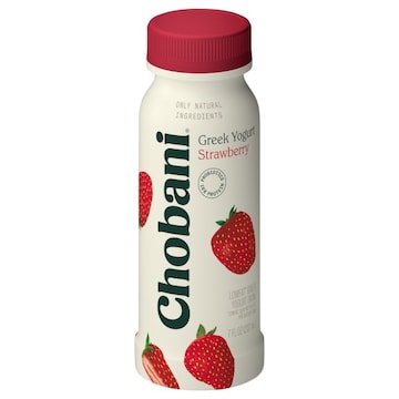 Chobani Strawberry Lowfat Greek Yogurt Drink