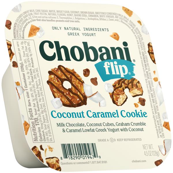 Chobani Flip Yogurt, Greek, Coconut Caramel Cookie | Publix Super Markets