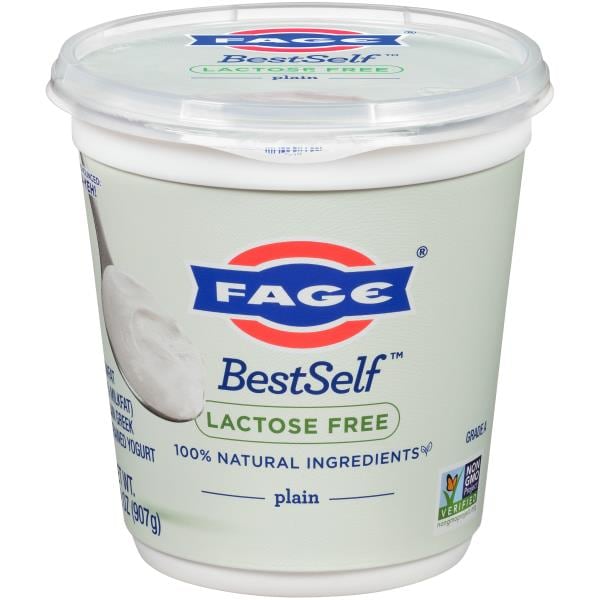 Fage BestSelf Yogurt, Reduced Fat, Strained, Greek, Plain Publix