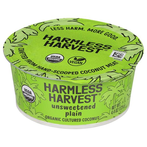 Harmless Harvest Cultured Coconut, Organic, Unsweetened Plain Publix