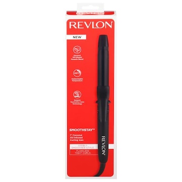 Revlon SMOOTHSTAY CURLING IRON, COCONUT OIL INFUSED, 1 IN