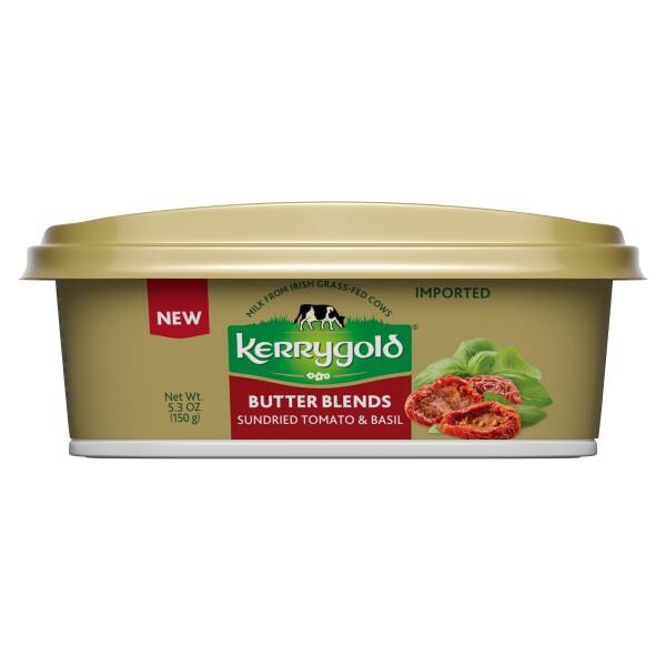 Kerrygold Butter Sundried Tomato and Basil Grassfed Pure Irish Butter Blend Publix Super Markets