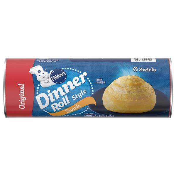 Pillsbury Swirls, Original, Dinner Roll Style Publix Super Markets