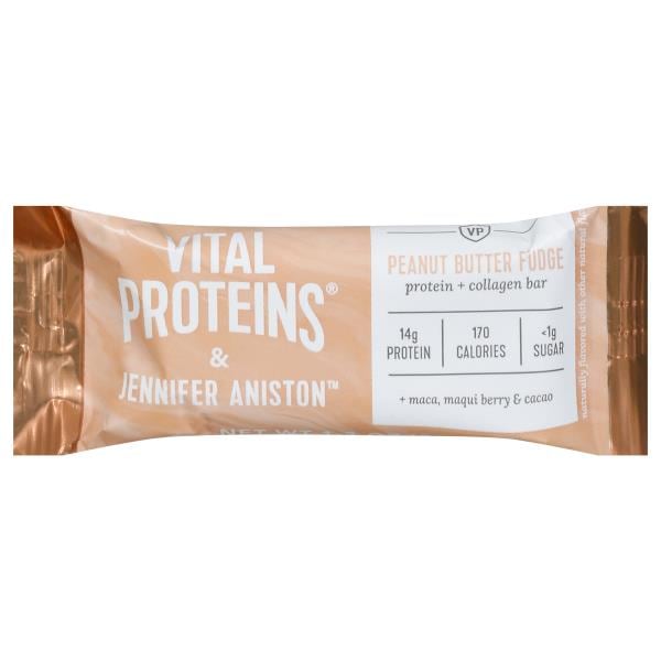 Vital Proteins & Jennifer Aniston Protein + Collagen Bar, Peanut Butter
