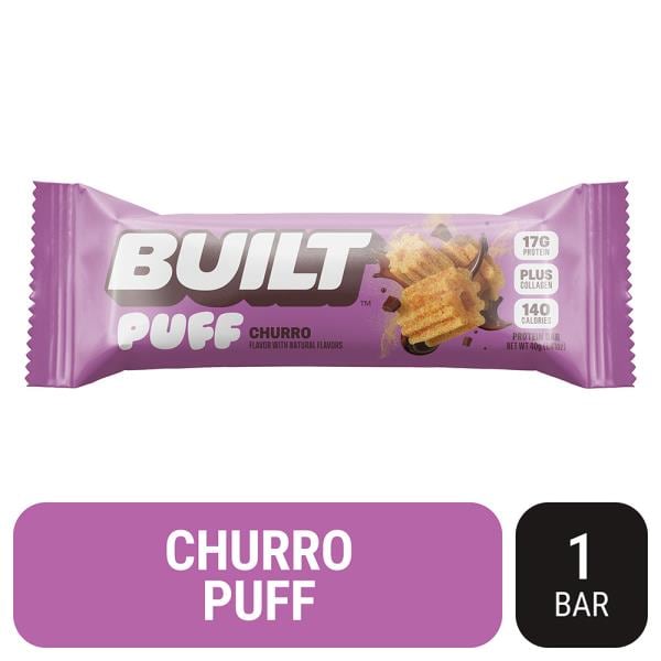 Built Bar Protein Bar, Churro Puffs Publix Super Markets