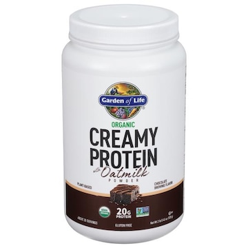 Garden of Life Creamy Protein, Organic, Chocolate Brownie Flavor