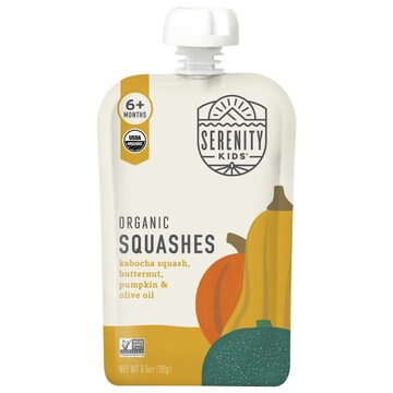 Serenity Kids Organic Squashes with Organic Olive Oil