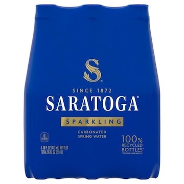 Saratoga Sparkling Carbonated Spring Water