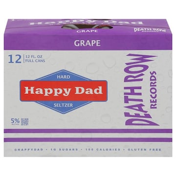 Happy Dad Hard Seltzer, Death Row Records, Grape