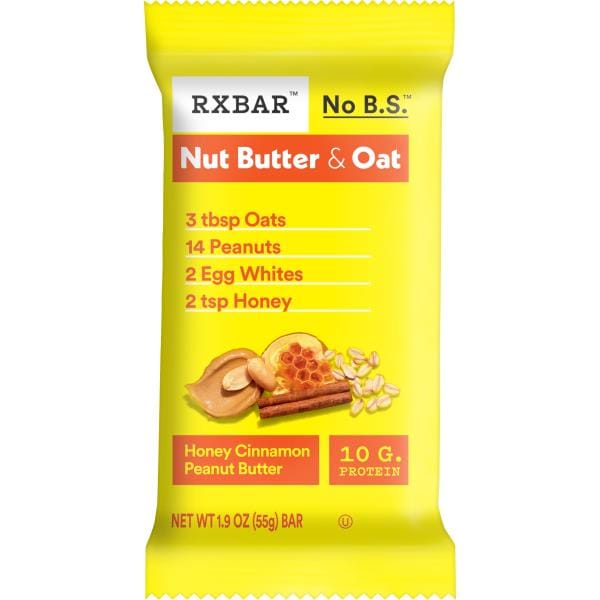 Rxbar Protein Bars, Honey Cinnamon Peanut Butter Publix Super Markets
