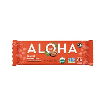 Aloha Protein Bars, Organic, Peanut Butter Cup