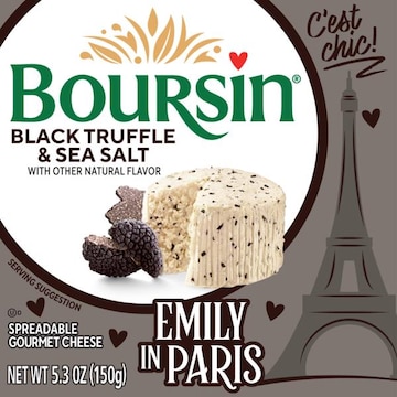 Boursin® Black Truffle & Sea Salt Cheese Spread 5.3oz