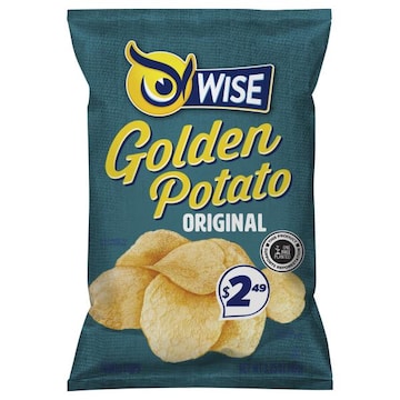 WISE Potato Chips, Original, Golden Potato