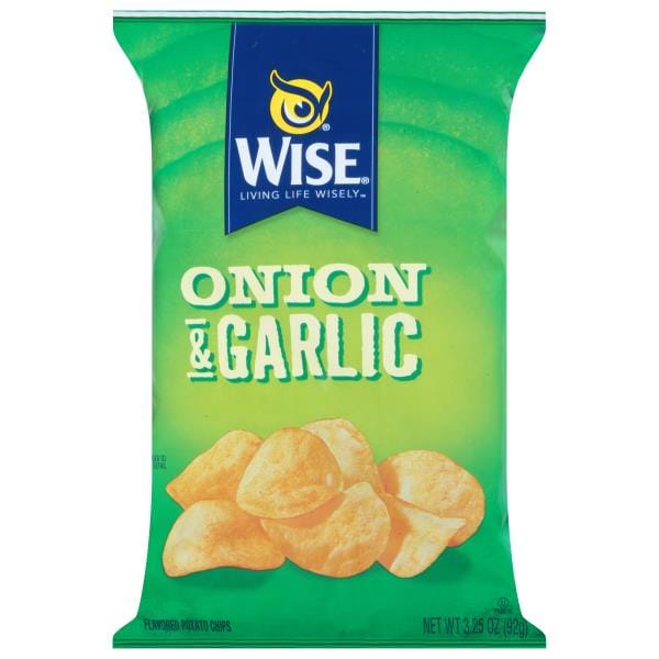 Wise Potato Chips, Onion & Garlic Publix Super Markets