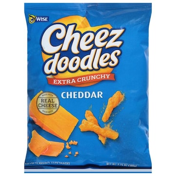 Cheez Doodles Corn Snacks, Extra Crunchy, Cheddar