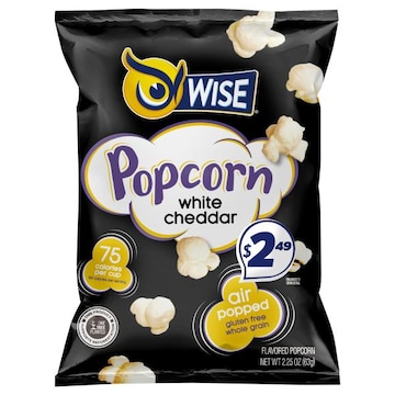 WISE Popcorn, White Cheddar