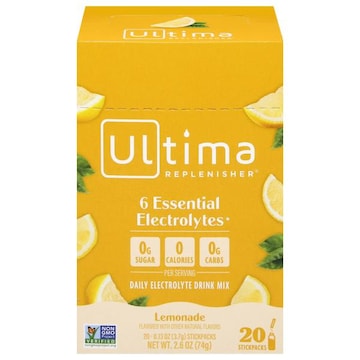 Ultima Replenisher Daily Electrolyte Lemonade Drink Mix