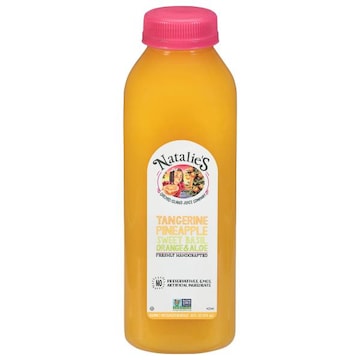 Natalie's Orchid Island Juice Company Tangerine Pineapple, Sweet Basil, Orange & Aloe