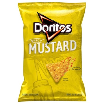 Doritos Tortilla Chips, Spicy Mustard Flavored