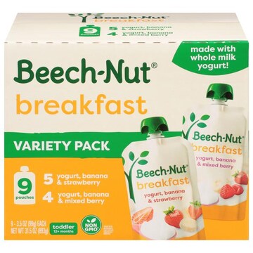 Beech-Nut Breakfast, Assorted, Stage 4