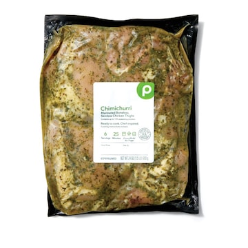 Publix Marinated Chimichurri, Boneless Skinless Chicken Thighs