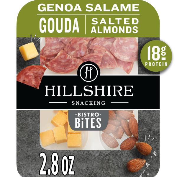 Hillshire Farm Snacking Bistro Bites Genoa Salame and Gouda Cheese
