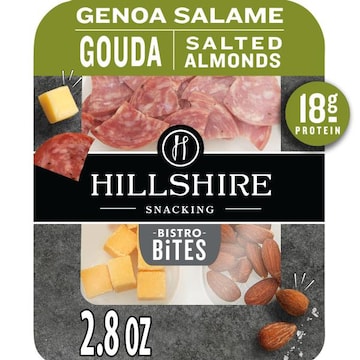 Hillshire Farm Snacking Bistro Bites Genoa Salame and Gouda Cheese, Single Serve