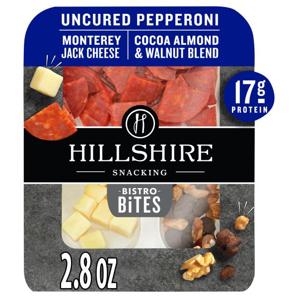 Hillshire Farm Bistro Bites Uncured Pepperoni & Monterey Jack Cheese