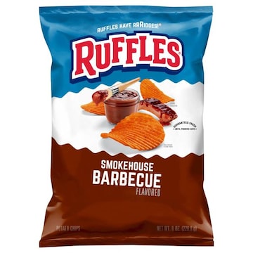 Ruffles Potato Chips, Smokehouse BBQ