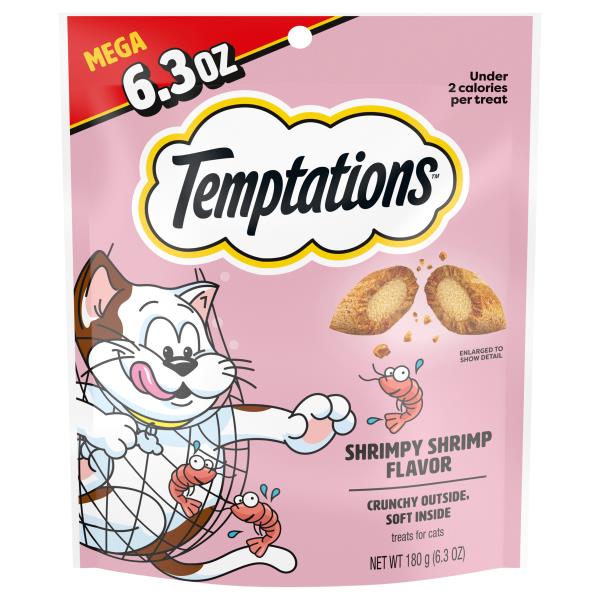 Temptations Shrimpy Shrimp Flavor Mega Treat for Cats | Publix