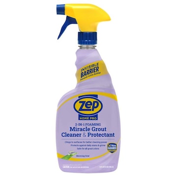 Zep Home Pro Grout Cleaner & Protectant, Miracle, Foaming