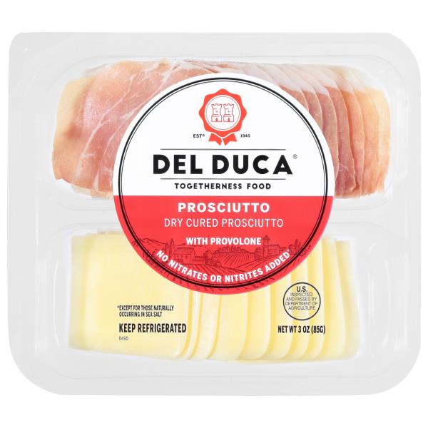 Del Duca Prosciutto, with Provolone, Dry Cured Publix Super Markets