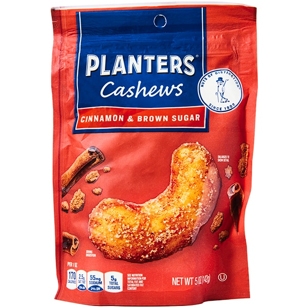 Planters Cashews, Cinnamon & Brown Sugar Publix Super Markets