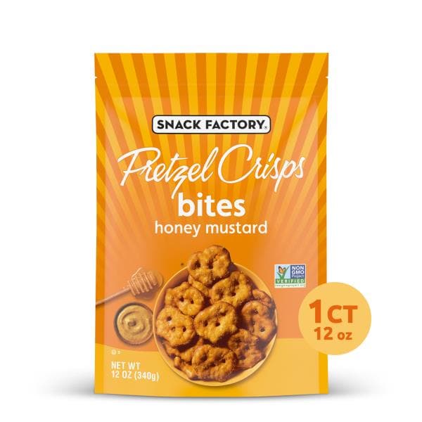 Snack Factory® Honey Mustard Pretzel Crisps | Publix Super Markets