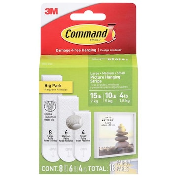 Command Picture Hanging Strips Big Size