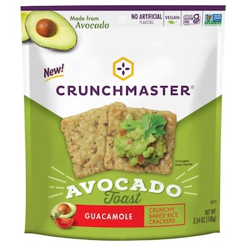 Crunchmaster Guacamole Avocado Toast